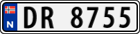 License plate of Norway, Trailers, motorcycles, special vehicles