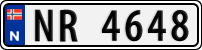 License plate of Norway, Trailers, motorcycles, special vehicles