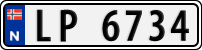 License plate of Norway, Trailers, motorcycles, special vehicles