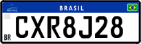 License plate of Brazil, Private owners (Mercosul)