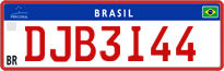 License plate of Brazil, Commercial vehicles (Mercosul)
