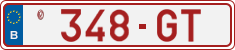License plate of Belgium, Vanity Plates (2014)