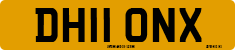 License plate of the United Kingdom, 2001 year system