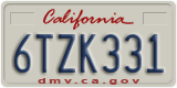 California, Passenger Car (1ABC234)