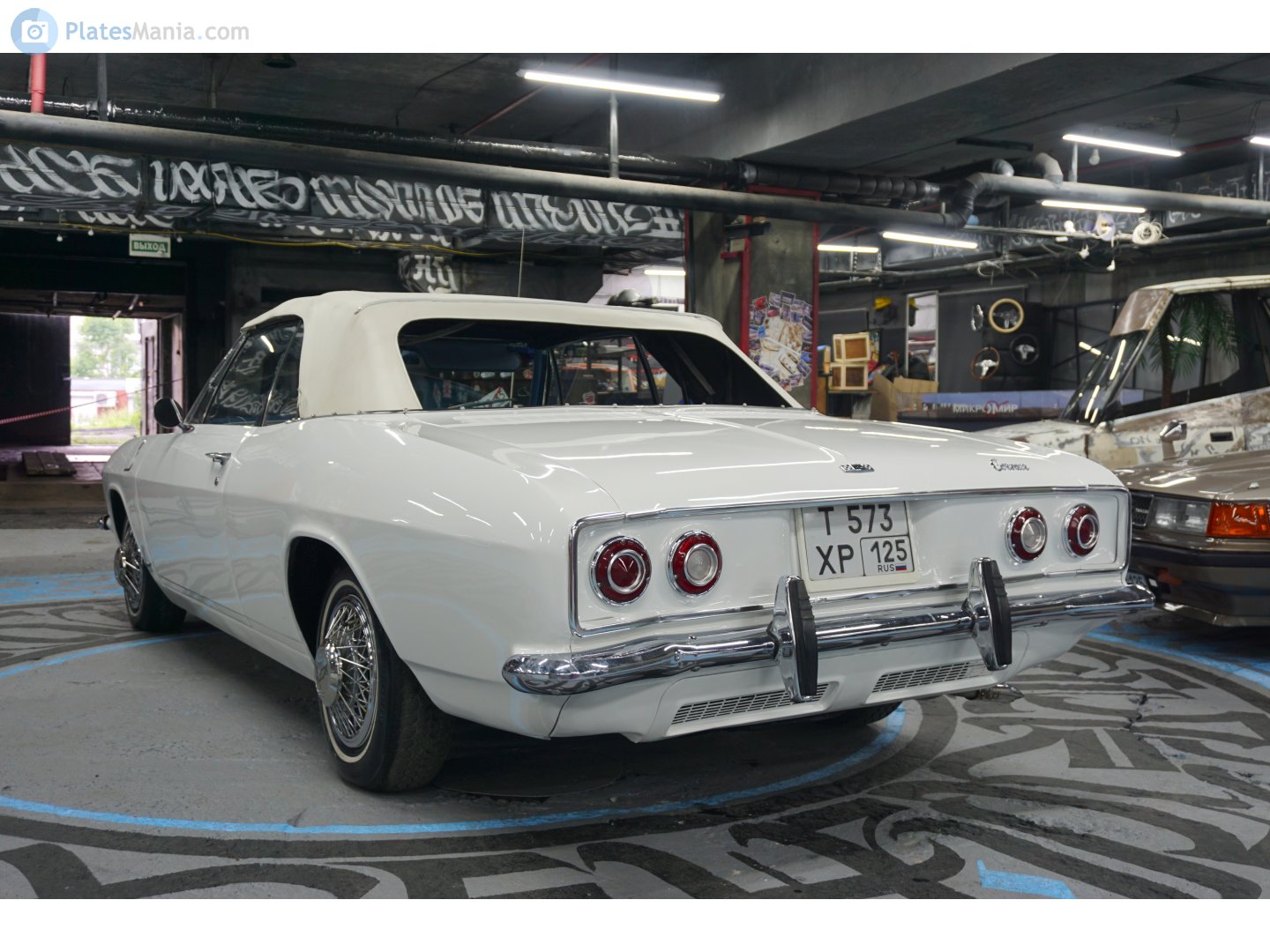 т 573 хр 125, Chevrolet Corvair 2nd gen 2-door Convertible (67; Z-body), 1964–1969