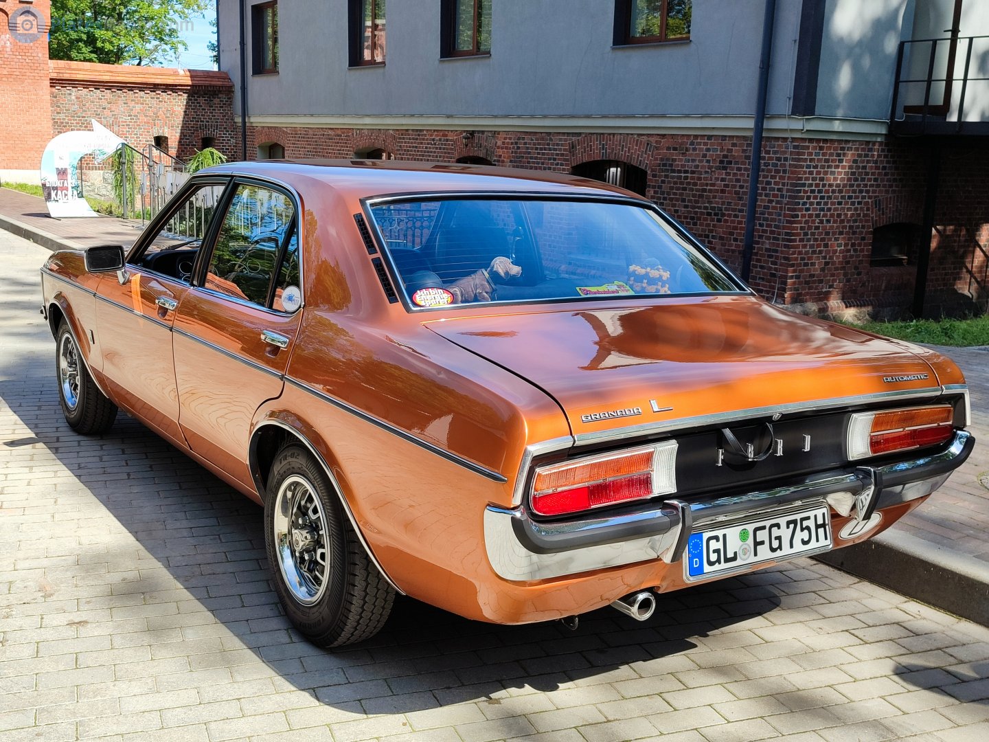 GL FG 75 H, Ford Granada 1st gen 4-door Sedan (GGFL; EU-market), 1972–1977