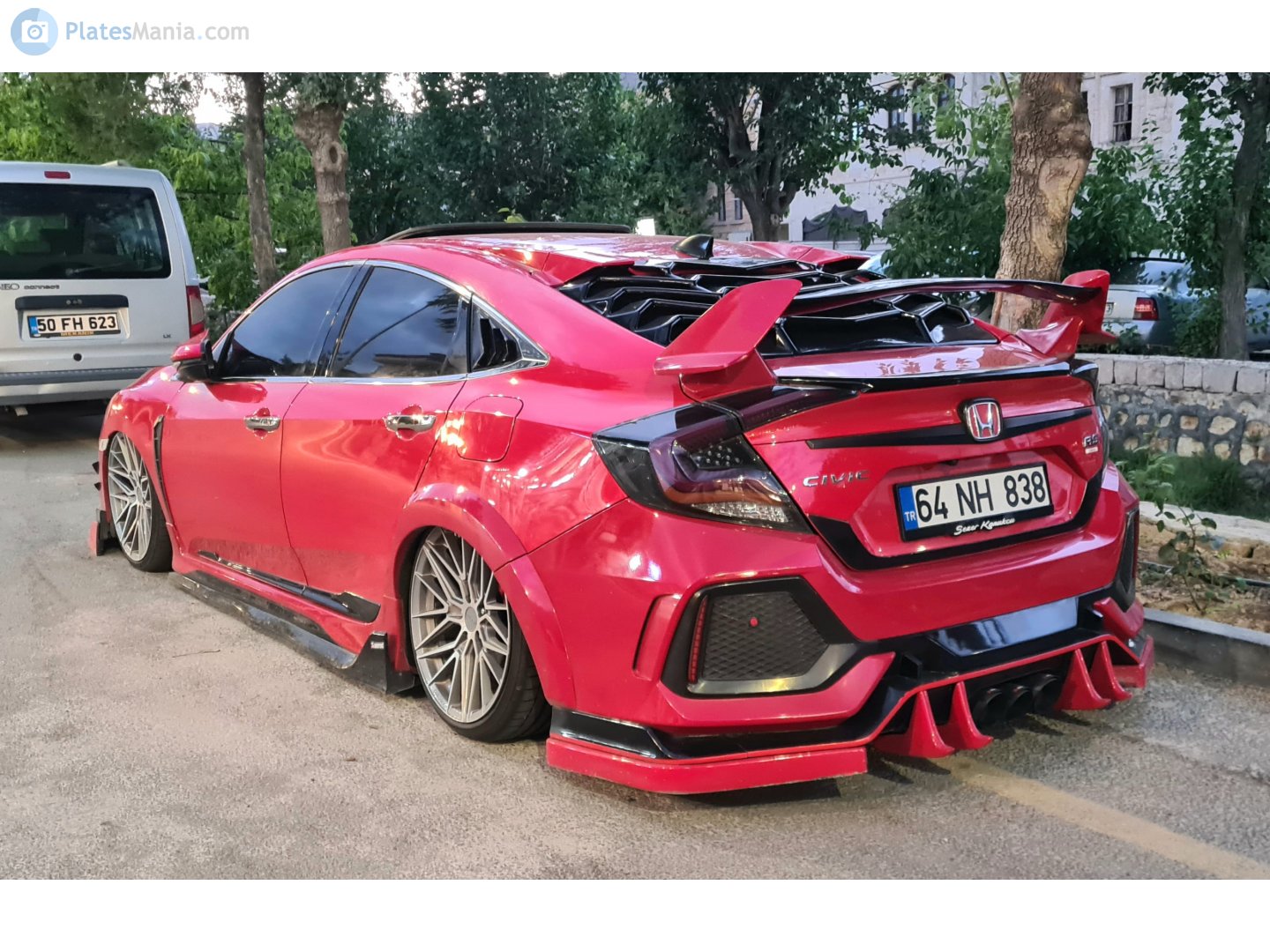 64 NH 838, Honda Civic 10th gen Sedan (FC), 2015–2022