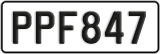 License plate of New Zealand, ABC1(23)