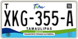 Tamaulipas, Cars (AAA-000-A)
