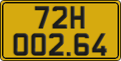 License plate of Vietnam, Commercial vehicles