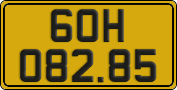 License plate of Vietnam, Commercial vehicles