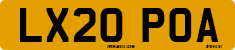 License plate of the United Kingdom, 2001 year system
