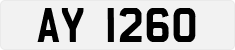 License plate of Guernsey, Alderney