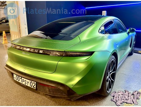 001 PSY 02, Porsche Taycan