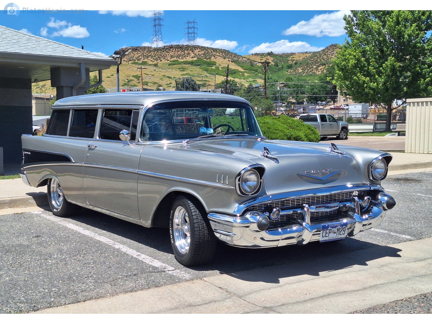 CEP-M29, Chevrolet Townsman 1st gen 1957 (210/Bel Air) (2409/2419; A-body), 3rd facelift, 1956–1957
