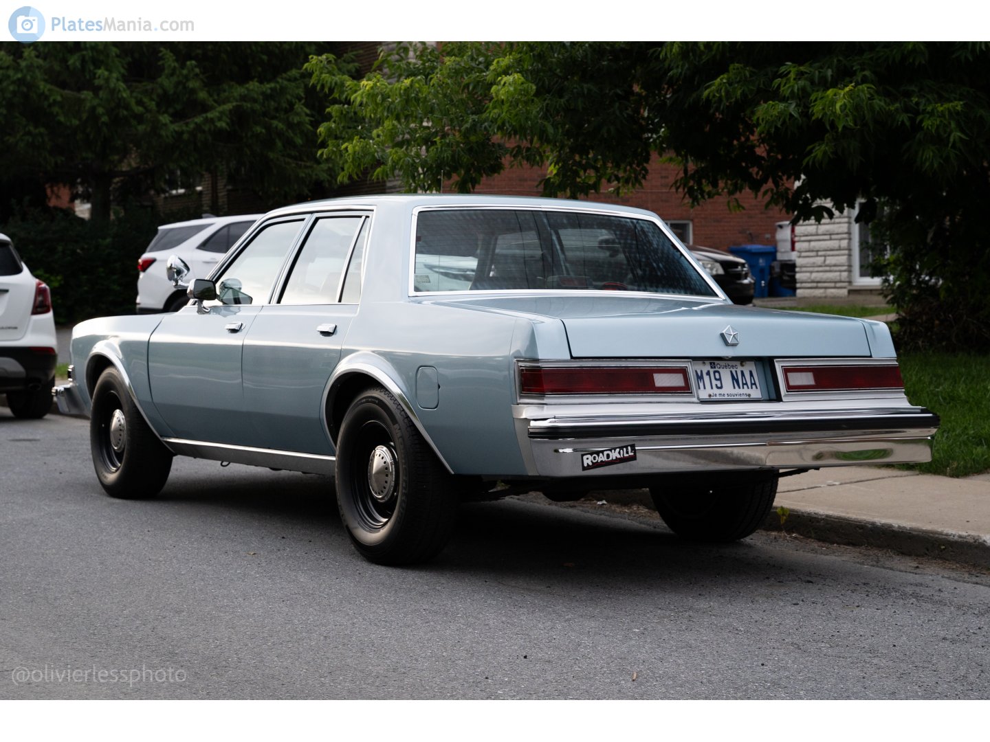 M19 NAA, Dodge Diplomat 2nd gen 4-door Sedan (41; M-body), 1979–1988