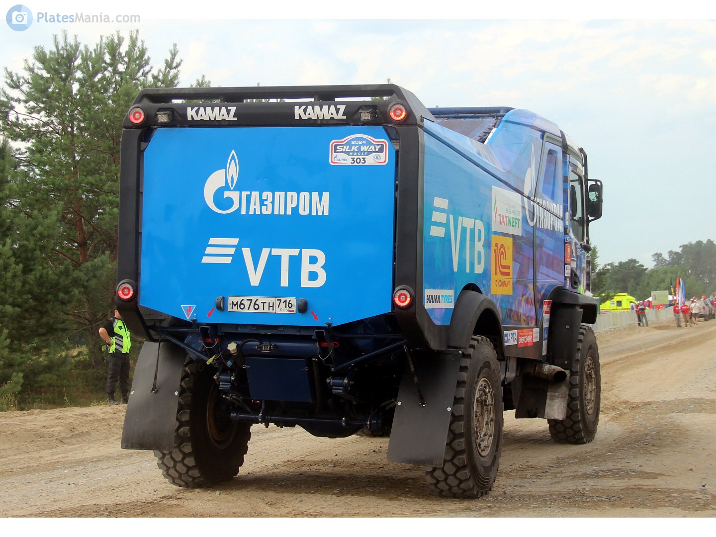 м 676 тн 716, KamAZ 4350 435091 (KAMAZ-master), 2020–2021