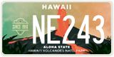 Hawaii, Specialty plates (AB123)