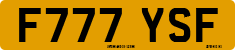 License plate of the United Kingdom, 1983 year system