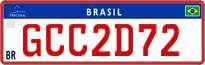 License plate of Brazil, Commercial vehicles (Mercosul)