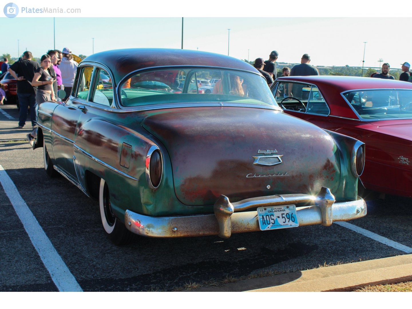 AOS-596, Chevrolet 210 1st gen 1953 DeLuxe 2-door Coupé (B-2124-1027; A-body), 1952–1953