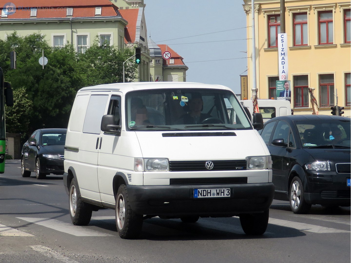 NDH WH 3, Volkswagen Transporter 4th gen Van (T4) (70/7D), 1990–2003