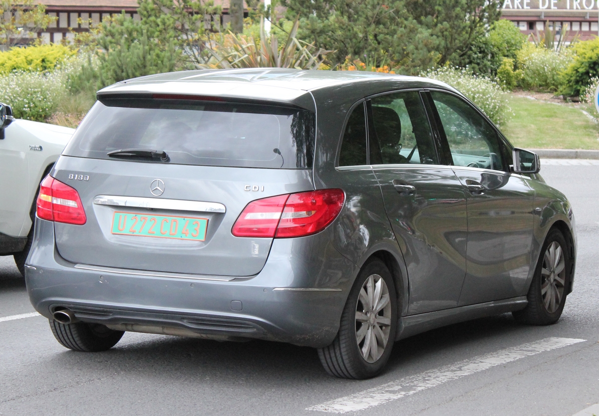 U 272 CD 43, Mercedes-Benz B-Klasse 2nd gen (W242/W246), 2011–2014 (general model)