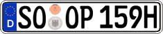 German license plate, Plates for oldtimers (type 