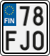 License plate of Finland, Motorcycles