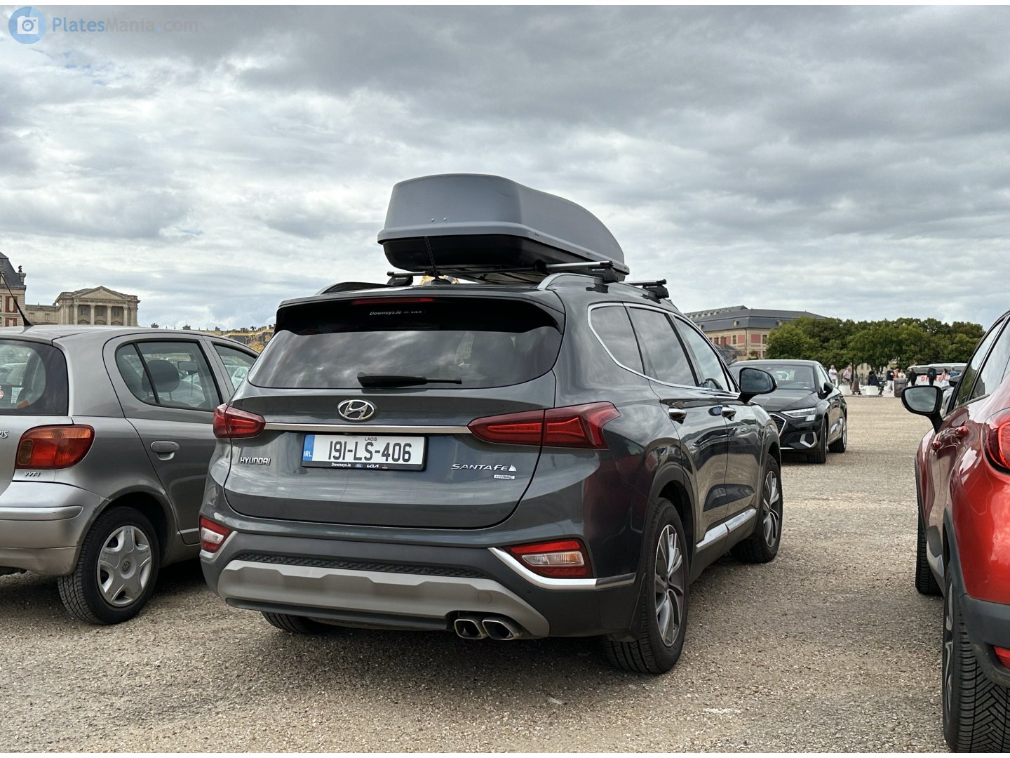 191-LS-406, Hyundai Santa Fe 4th gen (TM; Global-market), 2018–2020