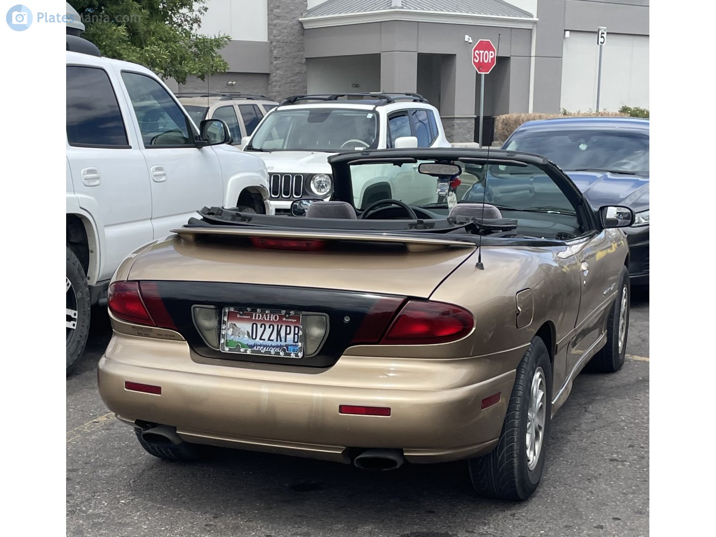 022KPB, Pontiac Sunfire 1st gen Convertible, 1995-1999