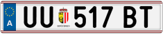 License plate of Austria, Regular plates