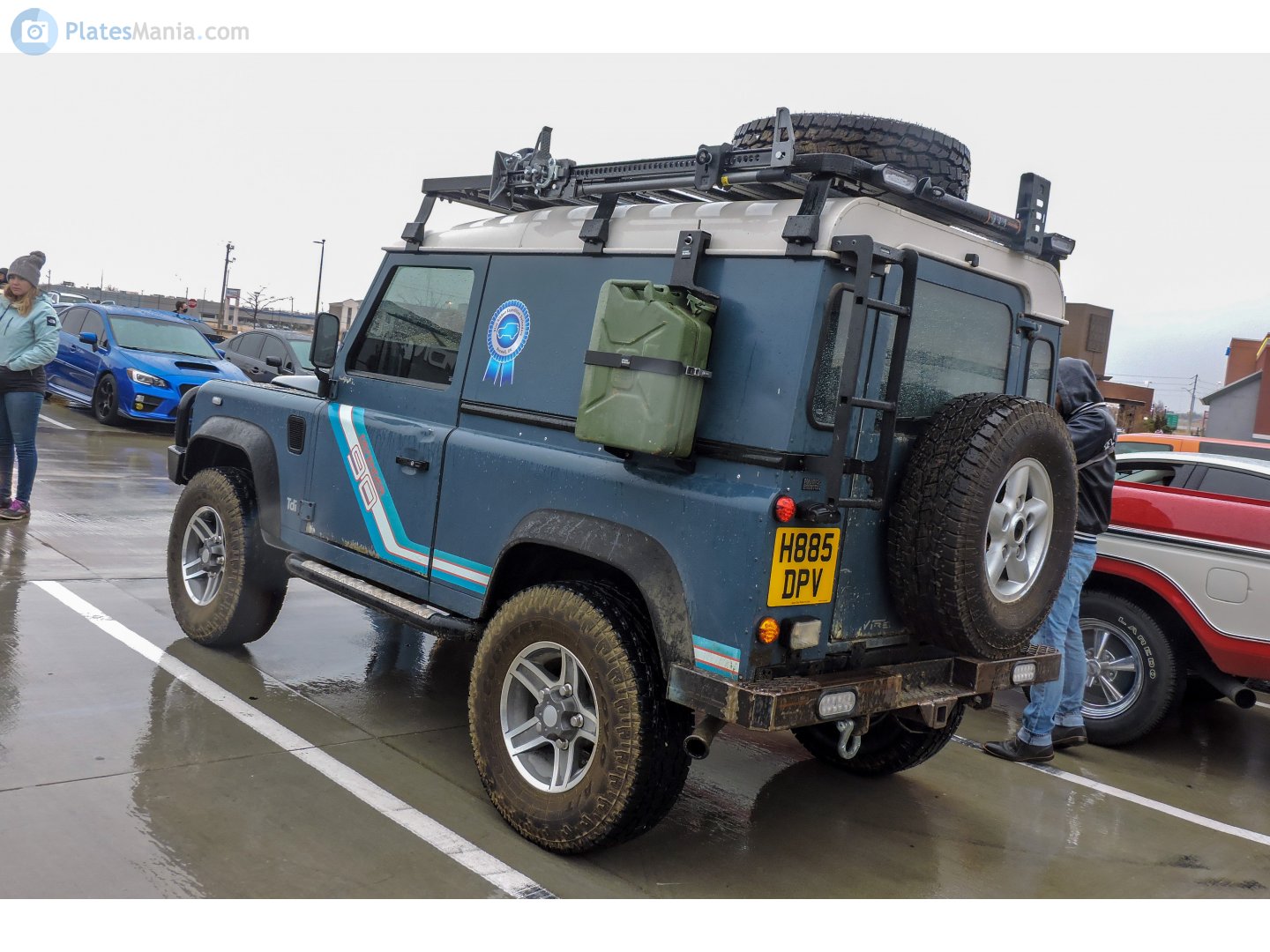 H885DPV, Land Rover Defender 1st gen 90