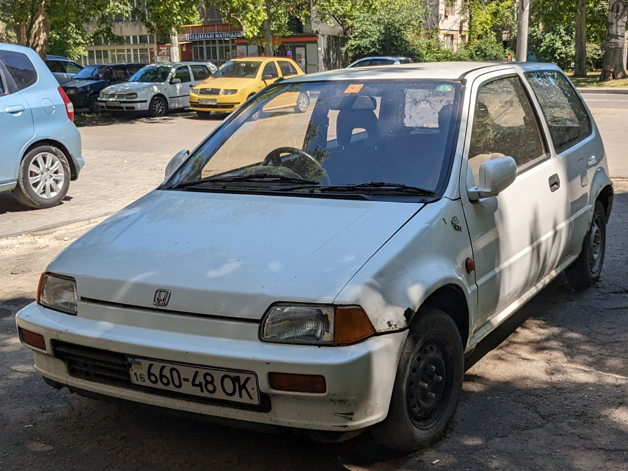 16 660-48 OK, Honda City 2nd gen, 1986-1988