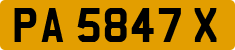 License plate of Singapore, Buses