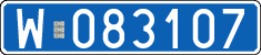 License plates of Poland, Diplomatic