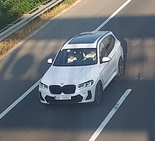 WD-53052, BMW X3 3rd gen (G01), facelift, 2021–2024