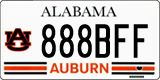 Alabama, Specialty plates