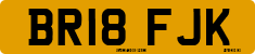 License plate of the United Kingdom, 2001 year system