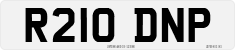 License plate of the United Kingdom, 1983 year system