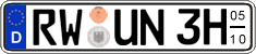 German license plate, Seasonal plates (Oldtimers)