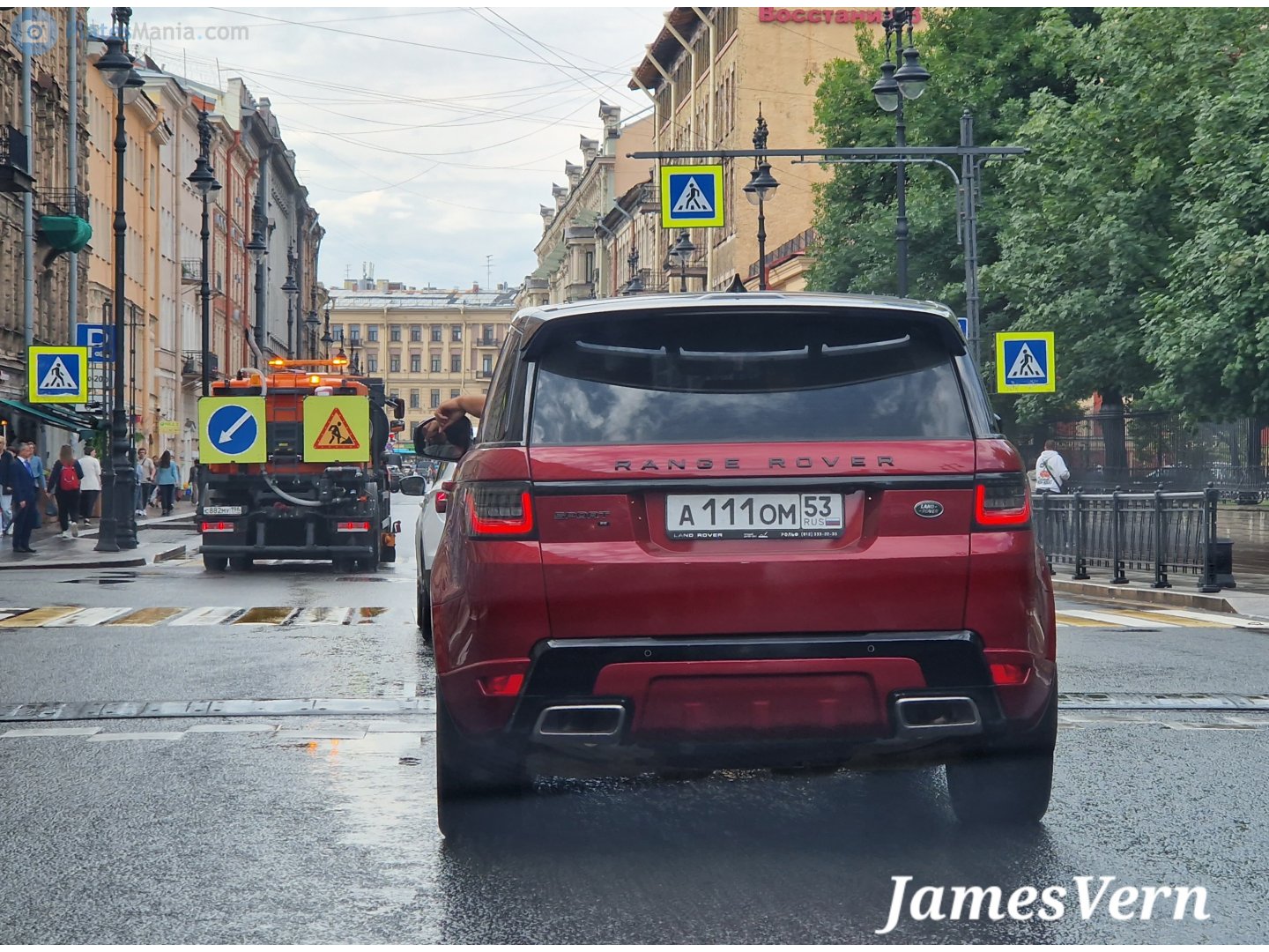 а 111 ом 53, Land Rover Range Rover Sport 2nd gen (L494), facelift, 2017–2022