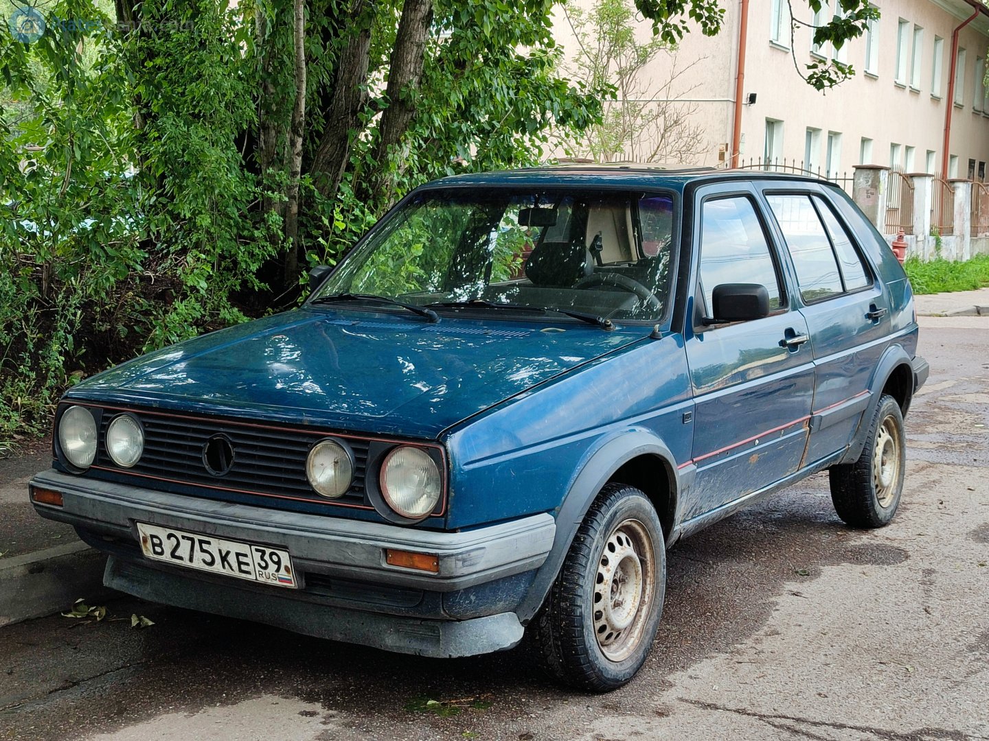 в 275 ке 39, Volkswagen Golf 2nd gen 5-door Hatch (19/1G), 1983–1992