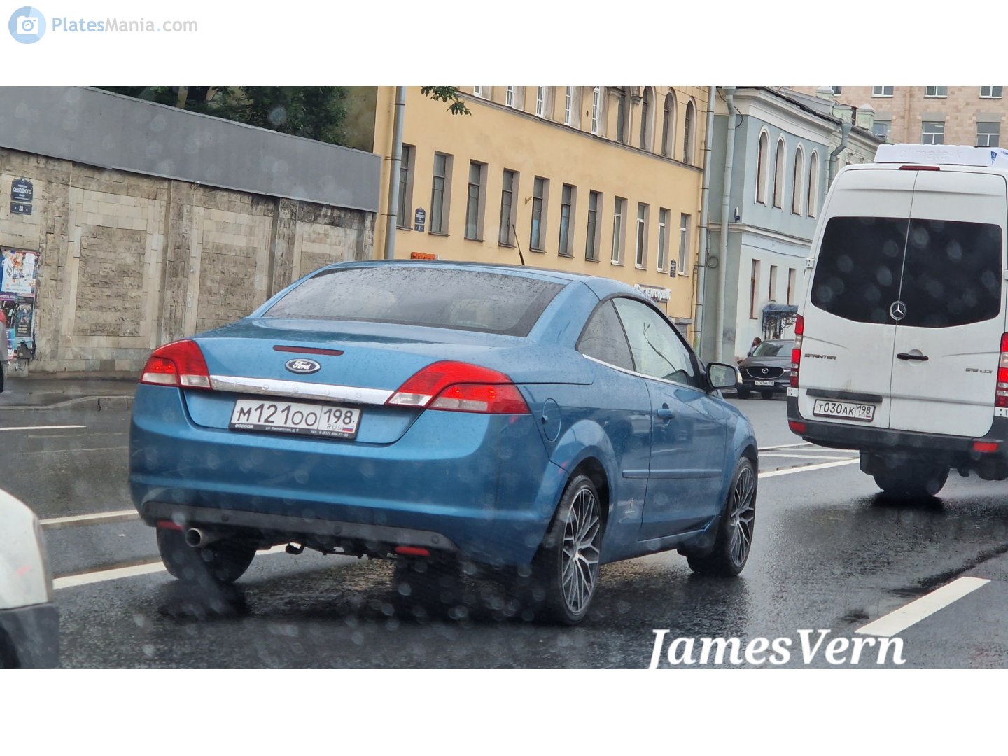 м 121 оо 198, Ford Focus 2nd gen CC Cabriolet (DB3; S389), facelift, 2008–2011