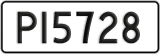 License plate of New Zealand, AB1(234)