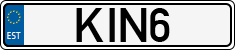 License plate of Estonia, Vanity Plates