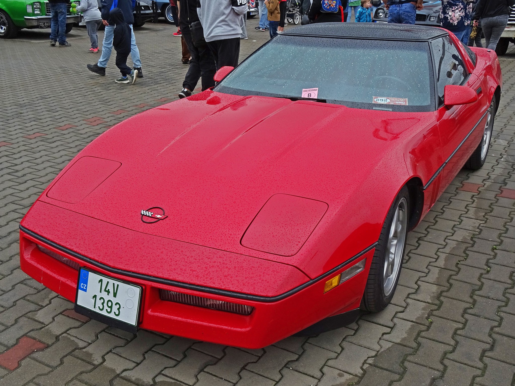 14V 1393, Chevrolet Corvette 4th gen (Sport Coupé) Targa (C4; 07), 1983–1990