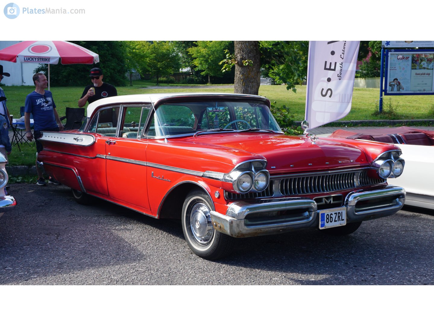 86 ZRL, Mercury Montclair 2nd gen 1957 4-door Sedan (58B), 1956–1957
