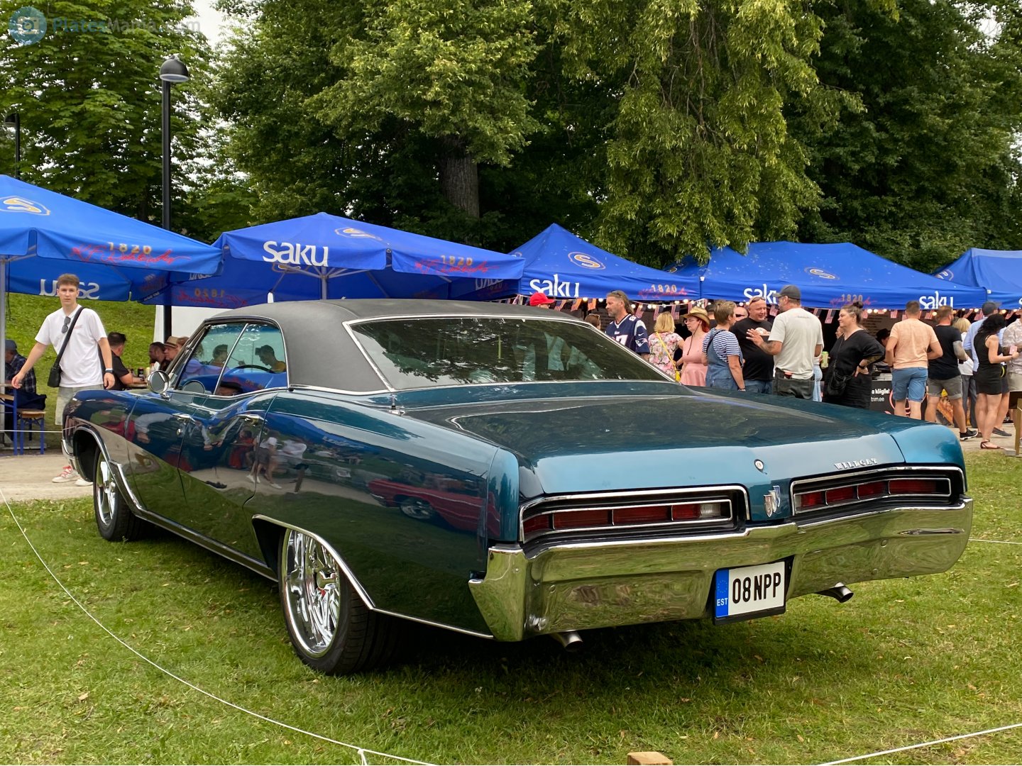 08 NPP, Buick Wildcat 2nd gen 1967 4-door Hardtop (46439/46639; B-body), 2nd facelift, 1966–1967