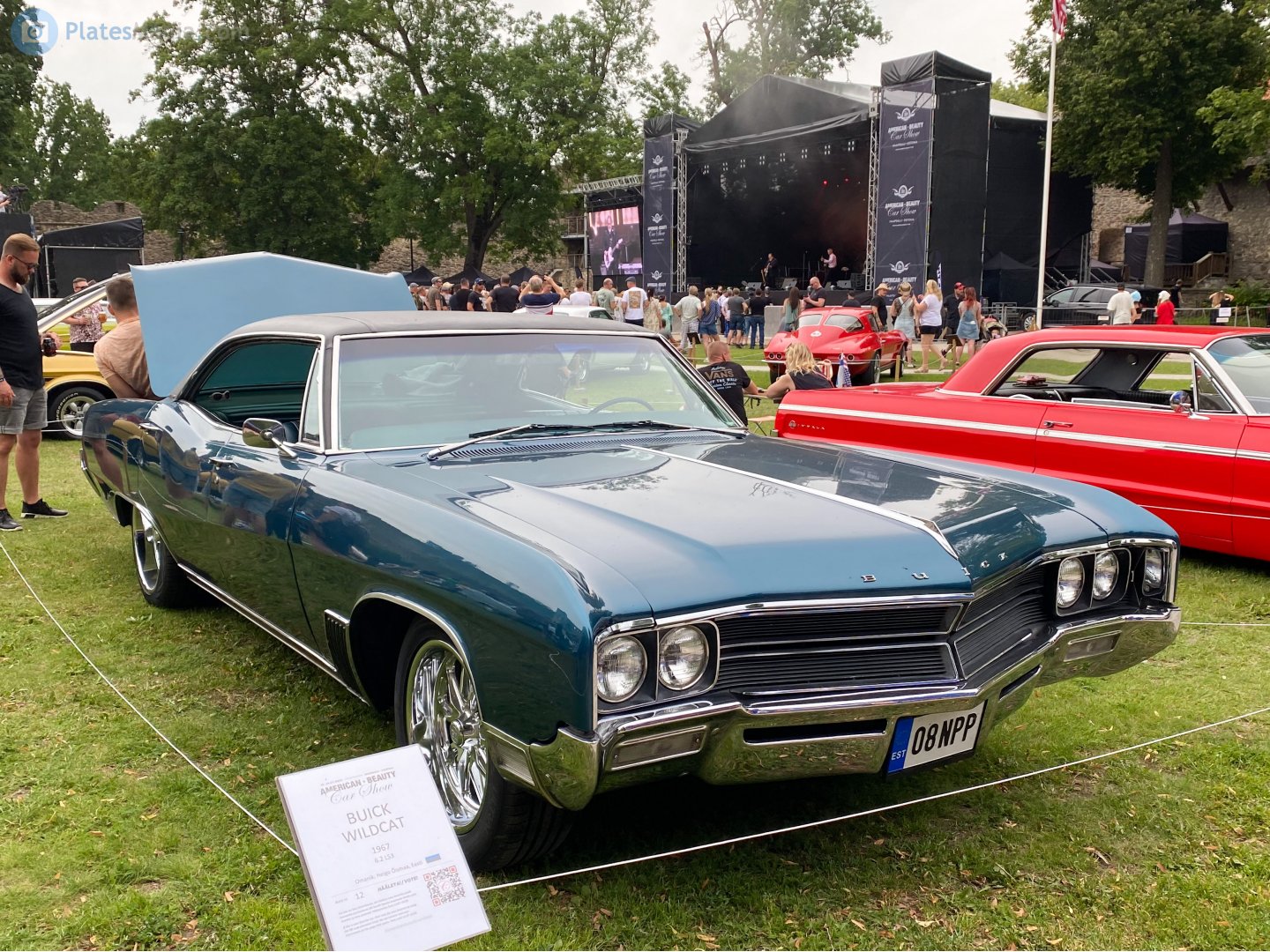 08 NPP, Buick Wildcat 2nd gen 1967 4-door Hardtop (46439/46639; B-body), 2nd facelift, 1966–1967